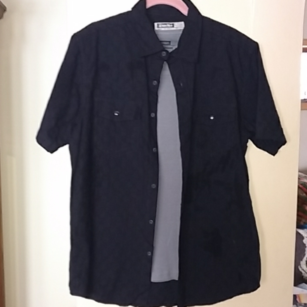Machine Western 2 Piece Button Down Shirt NWOT